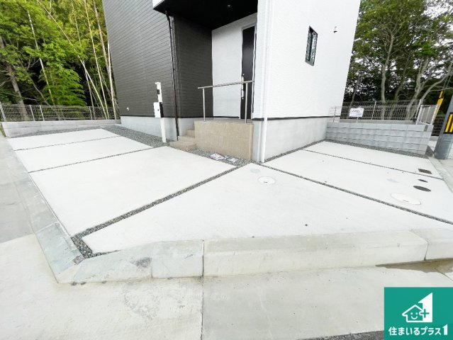 神戸市北区西山　第1期　新築一戸建ての駐車場|駐車スペース！散水栓があるので、こまめに愛車を洗えます！