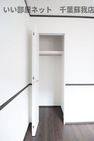 VERTEX市原Ⅱの収納|広々とした洋室です
