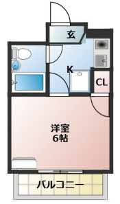 キャピタル壱番館の間取り