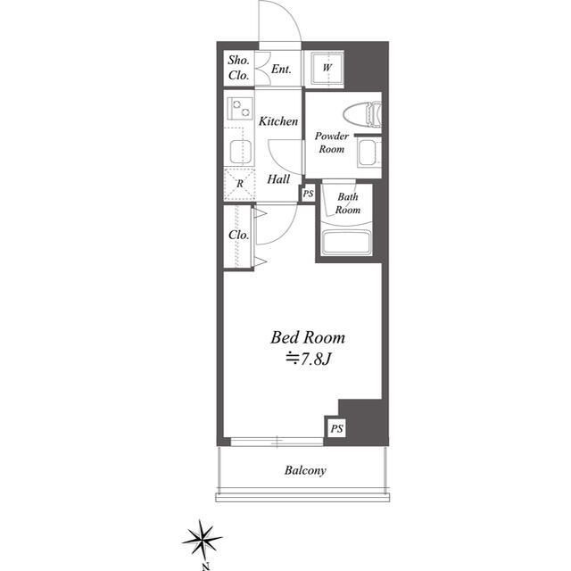 GENOVIA木場skygardenの間取り