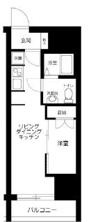 ROXIS日暮里の間取り