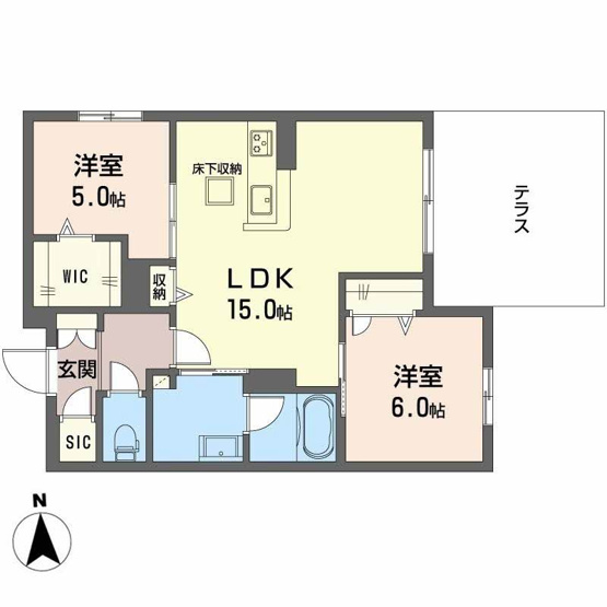 【間取り】 | パルクブリーゼⅡ