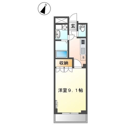 プランドールⅡの間取り