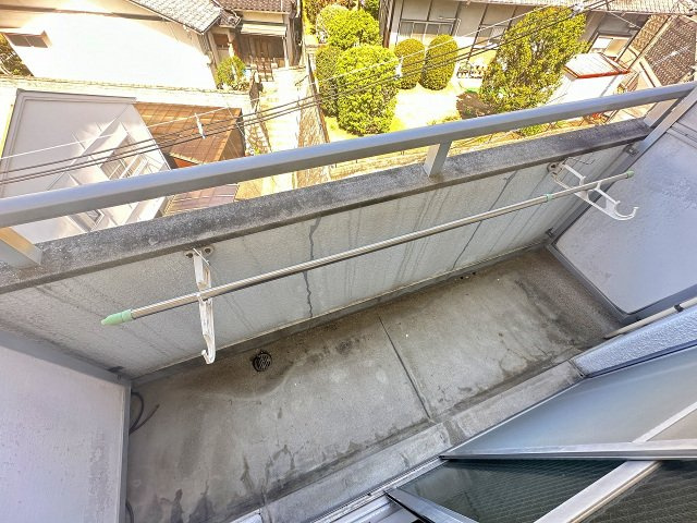 ハイツたかすのバルコニー