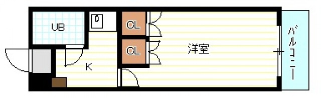 ハイツたかすの間取り