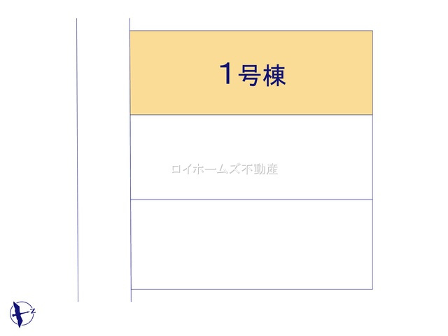【区画図】 | 名古屋市南区楠町50-13『仲介料無料』新築戸建て | 1号棟