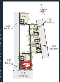 【区画図】 | Terrechez神戸市垂水区清水が丘１期 | 区画図