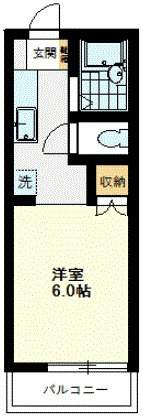 【間取り】 | ハイム・サンフラワー