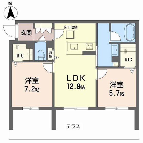 【間取り】 | パルクブリーゼⅡ