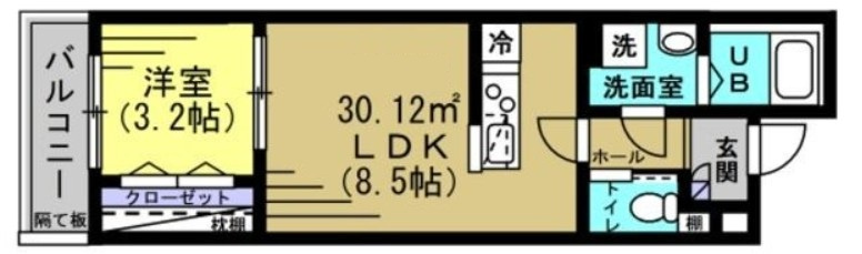 TownhouseⅤの間取り
