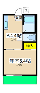 【間取り】 | オークサイド北村 | オークサイド北村　間取り