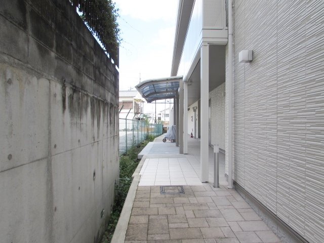 サカセ川ハイツAのエントランス|エントランスです