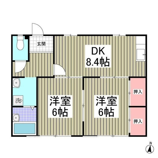 【間取り】 | ミリオンハイツ