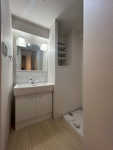 マンションはりげん鳳の洗面所