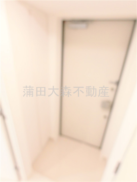 ロアール蒲田弐番館の玄関