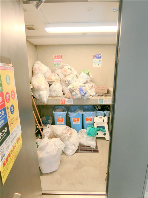 ロアール蒲田弐番館のその他共用部分|曜日時間関係なくゴミ出し可能なゴミ捨て場