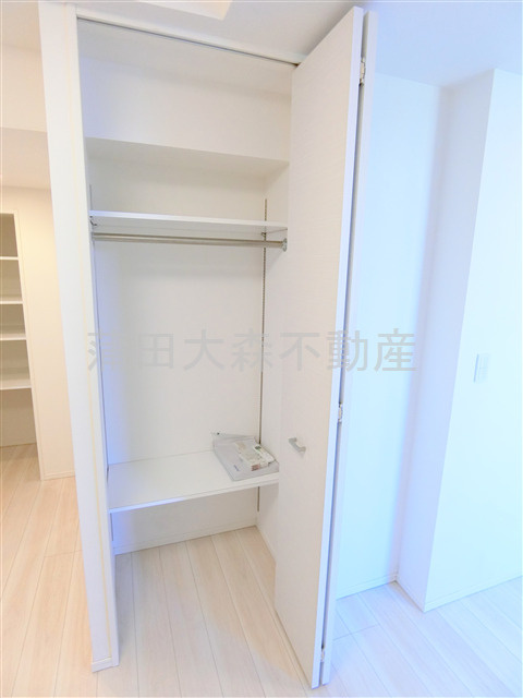ロアール蒲田弐番館の収納|収納　クローゼット