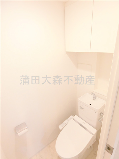 ロアール蒲田弐番館のトイレ|トイレ　温水洗浄便座