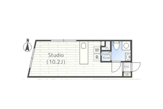 キャナルシティNorthの間取り