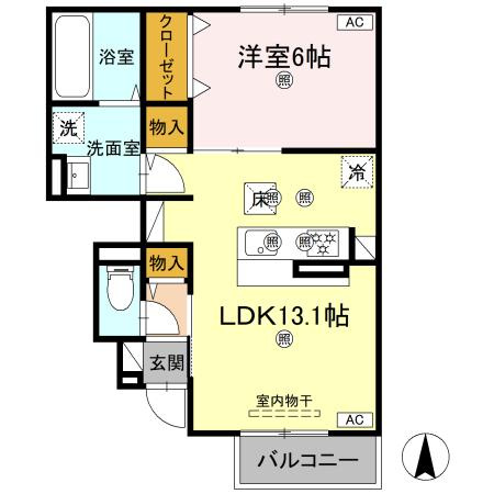 【間取り】 | BeneⅡ