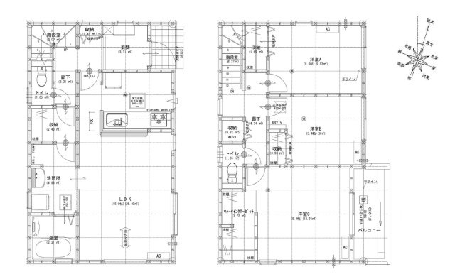 【間取り】 | 清水区下野緑町　新築戸建　全1棟