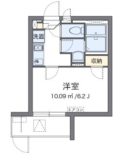 クレイノともすⅡの間取り