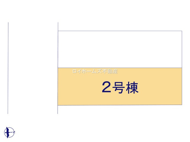 【区画図】 | 名古屋市中村区日ノ宮町４丁目72-2『仲介料無料』新築戸建て | 2号棟