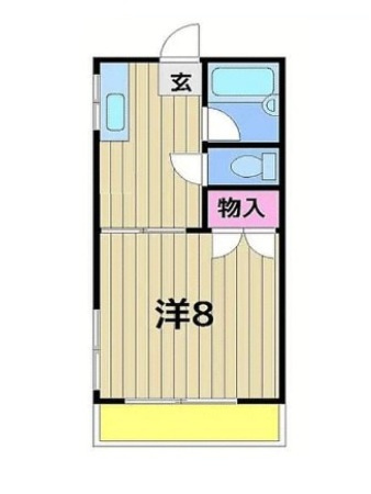 増田マンションの間取り