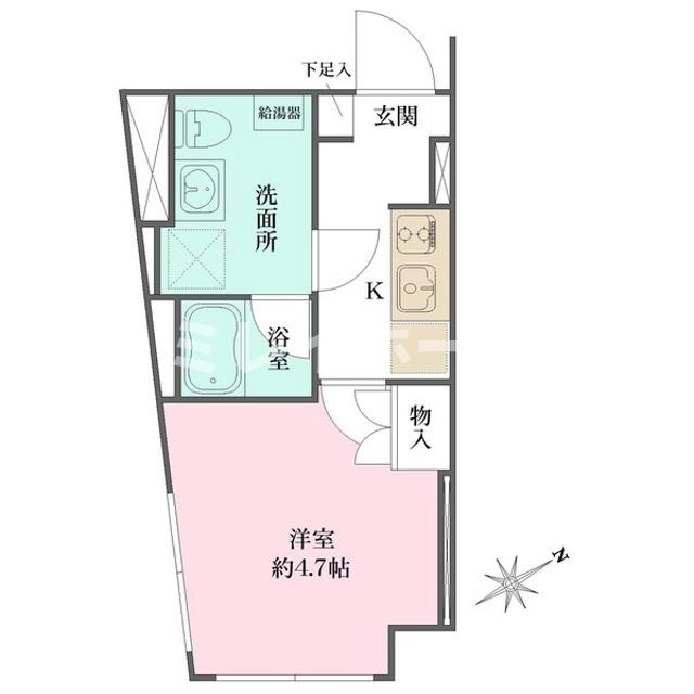Fika大井町の間取り