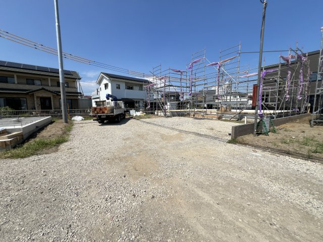 新築　藤岡市立石第７　Livele Garden.S　3号棟の駐車場|　駐車スペースは2台分可能です！
