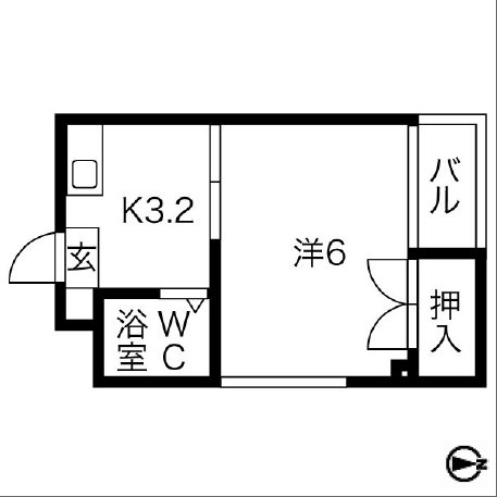 エムオーハイツ我孫子の間取り