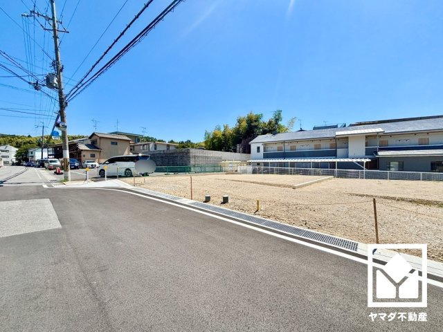 伏見区深草谷口町　4号地の前面道路含む現地写真