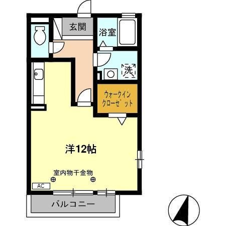メゾン道原の間取り