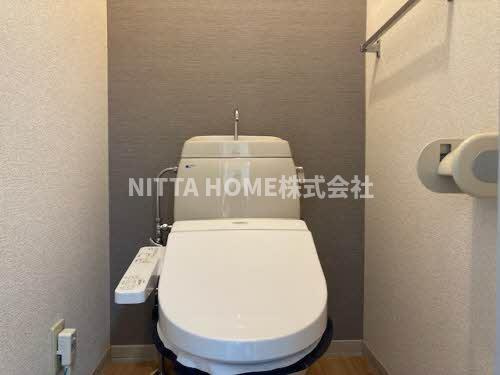 メゾンフルールⅠのトイレ|暖房洗浄便座のトイレです◎