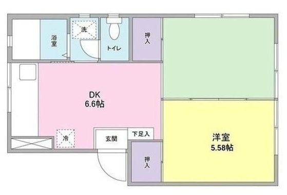 コウワマンションの間取り|間取りです。
