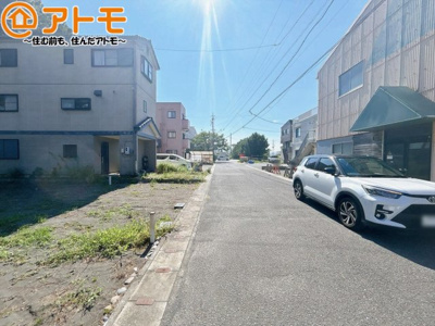 【前面道路含む現地写真】 | 駿河区高松　新築戸建　全1棟