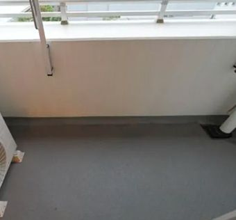 パークホームズセントラルシティ中央区湊のバルコニー|落ち着いた時間を過ごせるバルコニーです