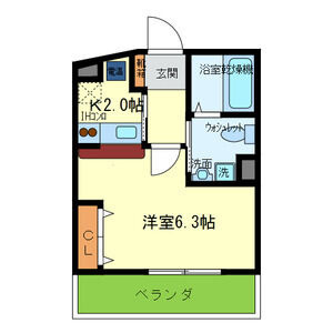Celeb布施東の間取り