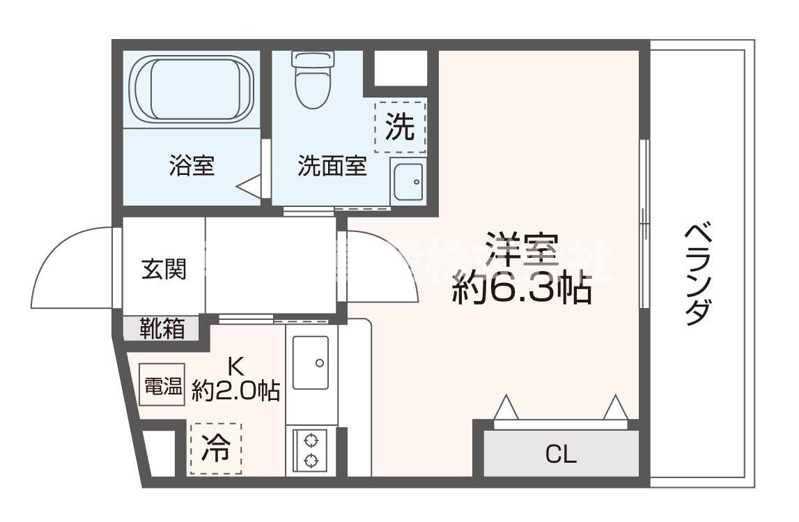 Celeb布施東の間取り
