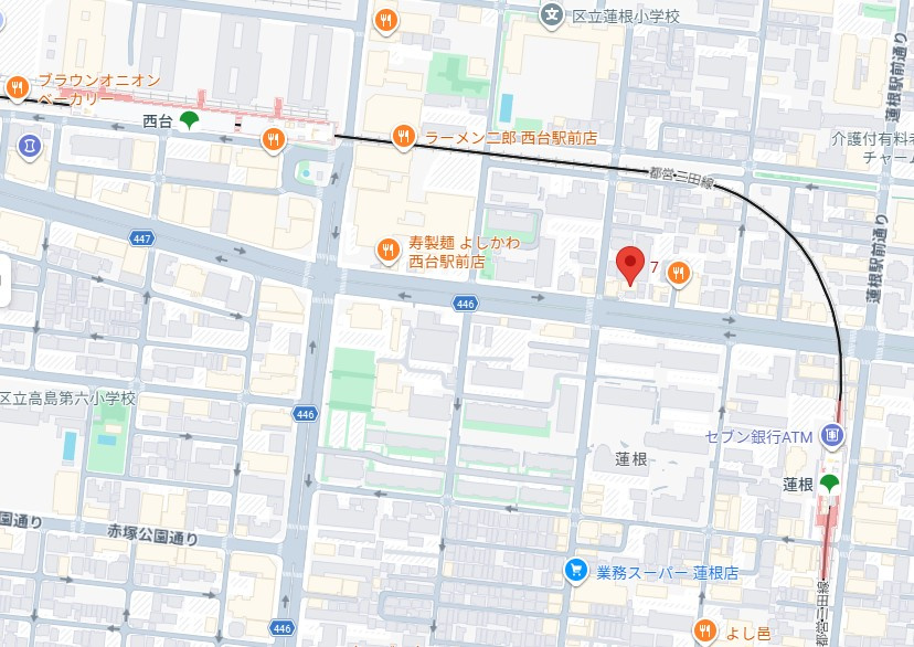 リブリ・ＭＯＲＥ　２ｎｄの地図