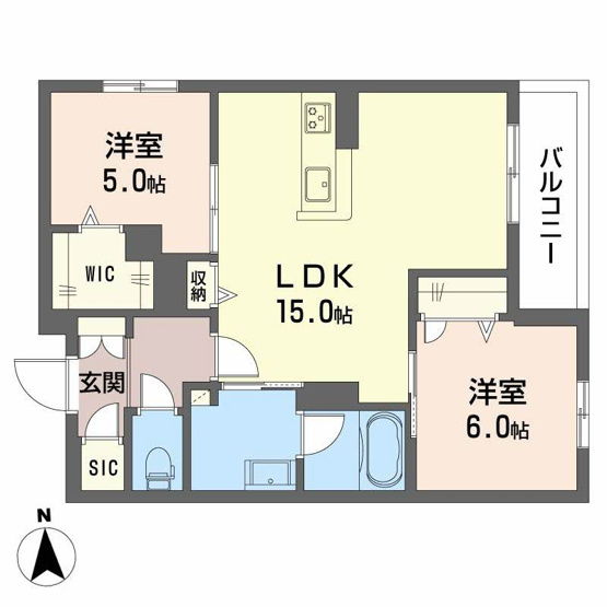 【間取り】 | パルクブリーゼⅡ