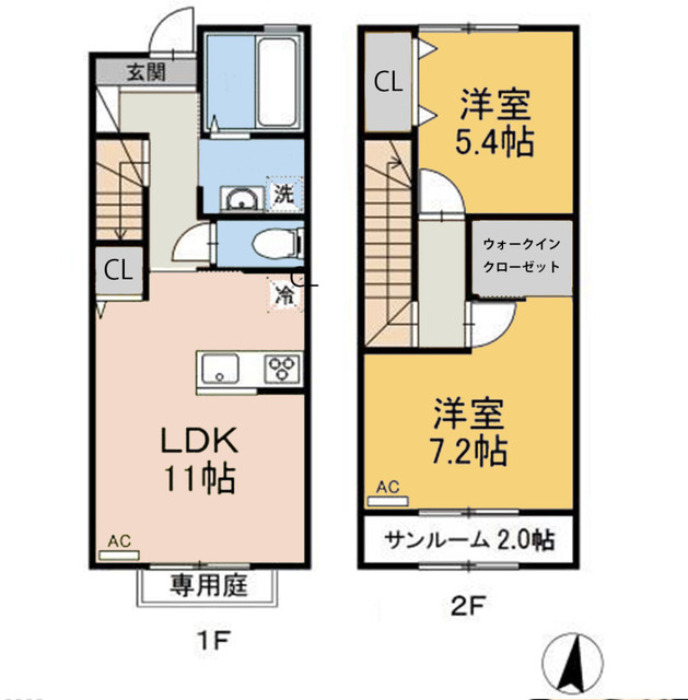 ソルトグラスの間取り