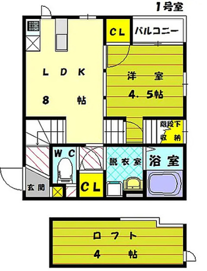 【間取り】 | ＣＢ和白オーシャンリゾート