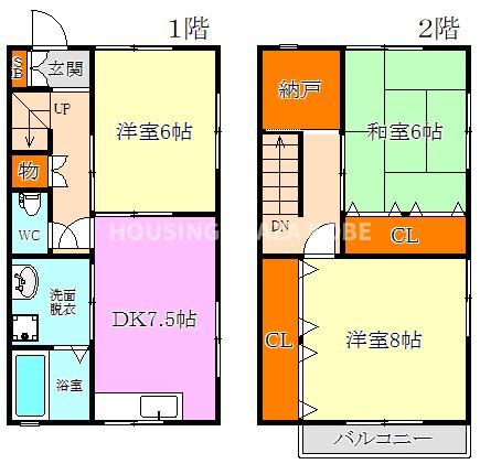 ハイツモリモトの間取り