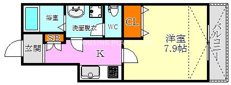 THE CITY 板宿の間取り