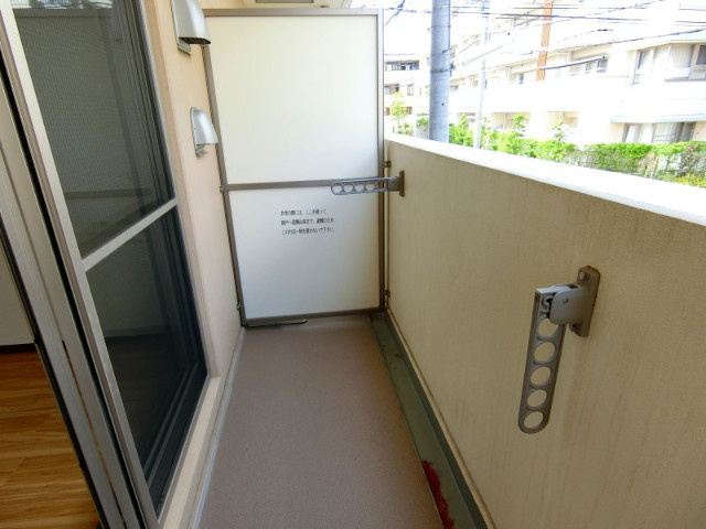 須磨南町ミオのバルコニー