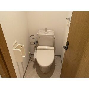 福岡市南区野間１丁目の賃貸マンションのトイレ