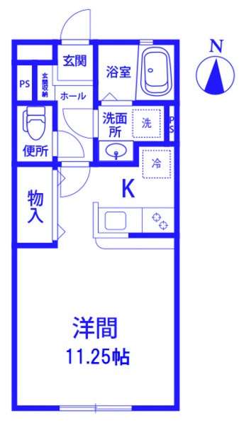 ボン メゾン ミウラの間取り