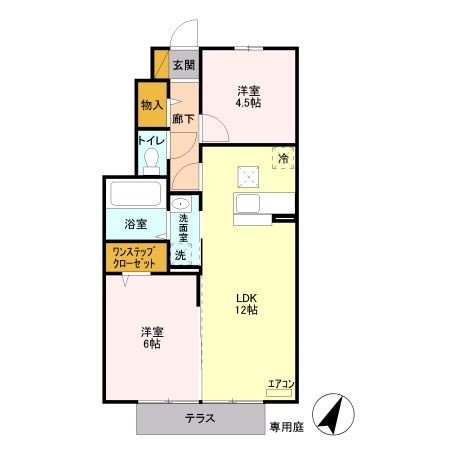【間取り】 | エーデルⅡ