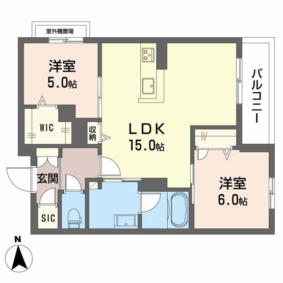 【間取り】 | パルクブリーゼⅡ